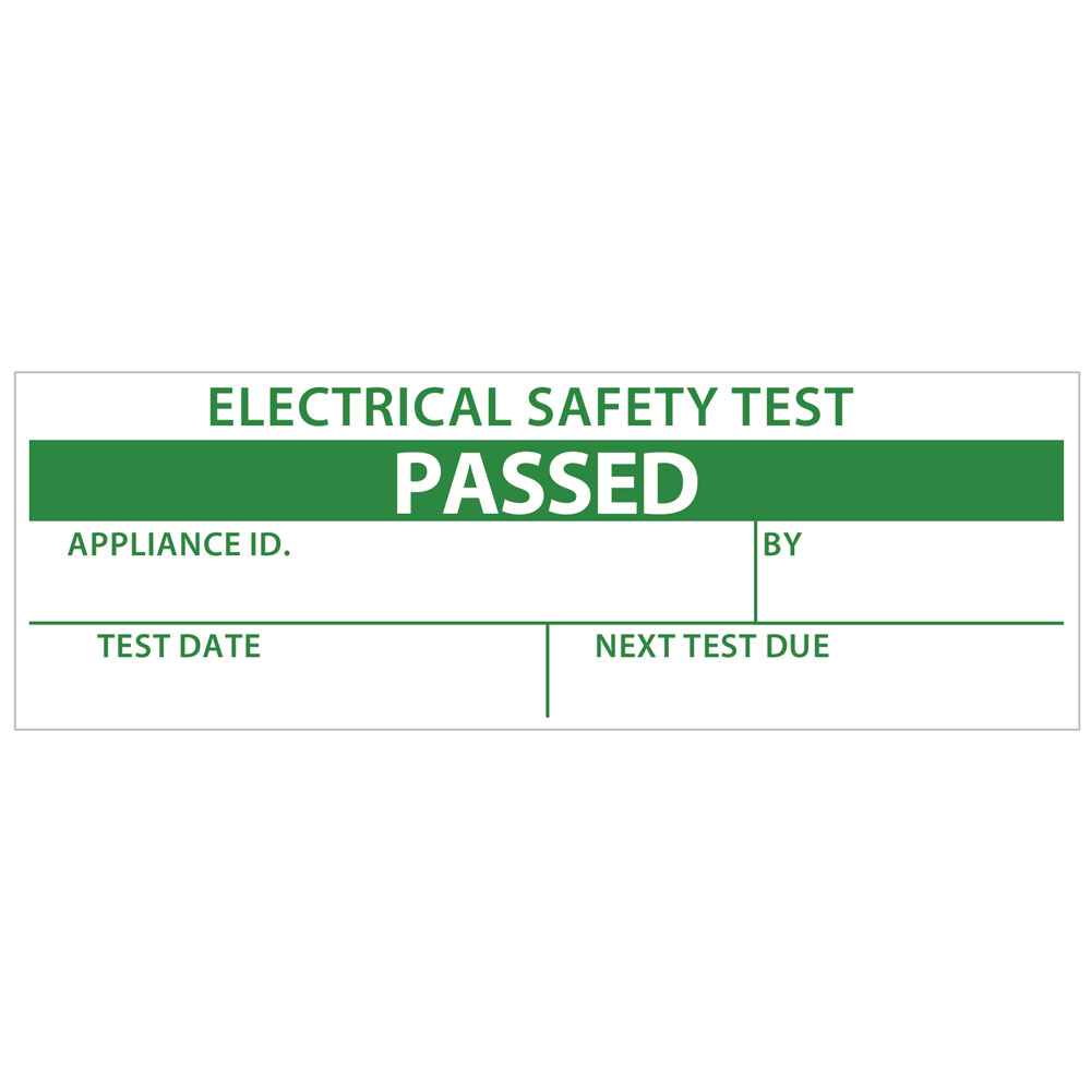 PAT Testing & Warning Labels
