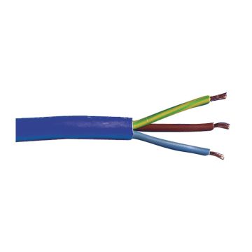 1.5mm² Blue Arctic 3 Core Round Flex Cable 100m Reel