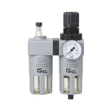 PCL 1/2" Air Treatment Filter/Regulator & Lubricator