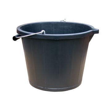 3 Gallon (14ltr) Black Bucket
