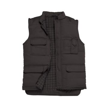 Black Padded Bodywarmer