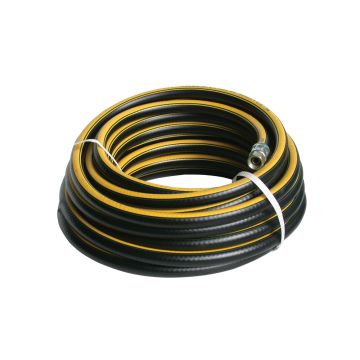 8mm ID Black Rubber Air Hose With 1/4 BSP Female Fittings