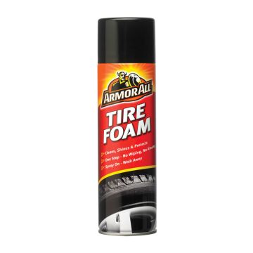 Black Tire Foam Aerosol Spray 500ml
