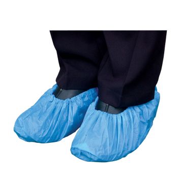 Blue Disposable Overshoes