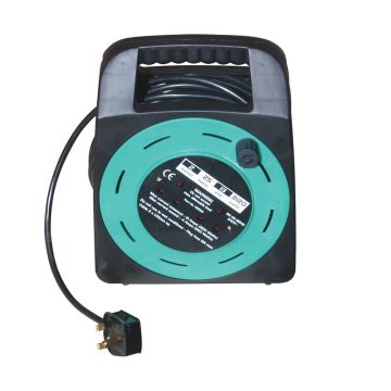 4 Gang 13 Amp Cable Extension Reel 25m