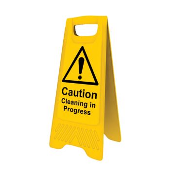 Cleaning In Progress' Standing A Board 615 x 290mm