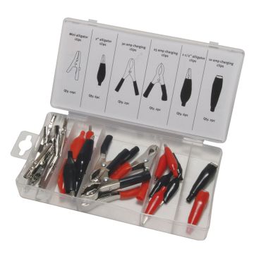 Assorted Electrical Clip Kitbox (24 Piece)