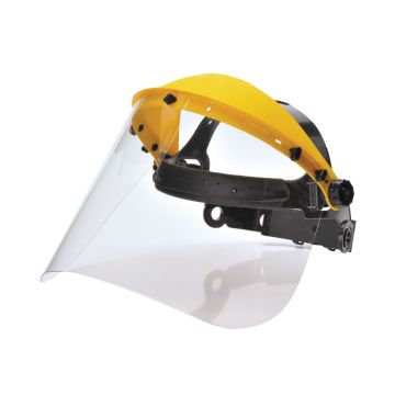 Face Shield With Visor & Brow Guard