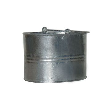 Galvanised Mop Bucket With Wringer