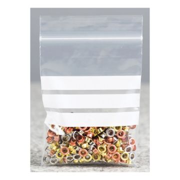 Grip Seal Polythene Bag (Write On Panel)