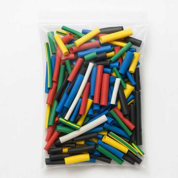 Assorted Bag of Coloured 2:1 Heatshrink 40mm Cuts