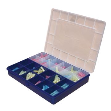 Assorted Heatshrink Terminals Kitbox (Red, Blue & Yellow)