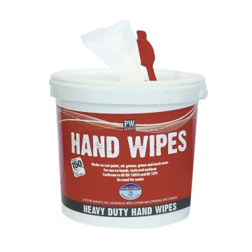 Heavy Duty Hand Wipes (Tub of 150)