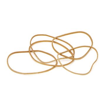 No.18 (1.5x80mm) Natural Rubber Bands (1lb/1250 Bands)