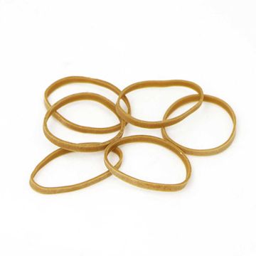 No.32 (3x76mm) Natural Rubber Bands (1lb/600 Bands)