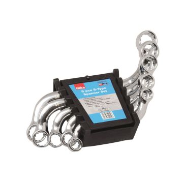 5 Piece Metric S-Type Spanner Set