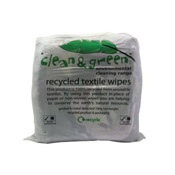 Multi-Coloured Mixed Fibre Wiping Rags 10kg