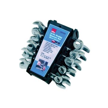 10 Piece Metric Stubby Combination Spanner Set (10-19mm)