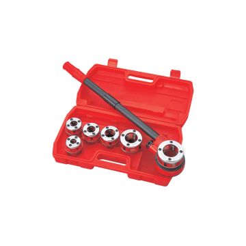 6 Piece Pipe Threading Kit