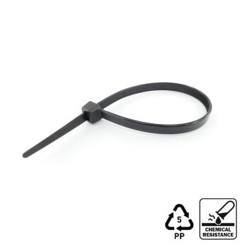 Black Polypropylene Cable Ties