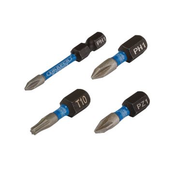 Premium Impact Screwdriver Bits S2 Steel- Packs of 5