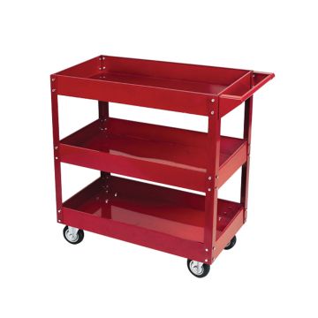 3 Tier Red Service Cart