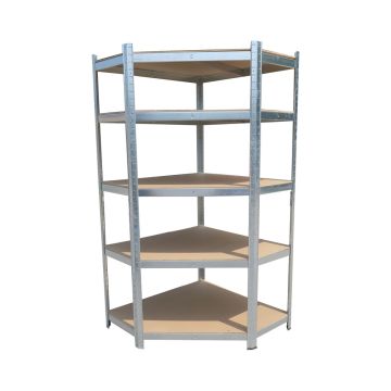 175kg Corner Boltless Shelving Unit