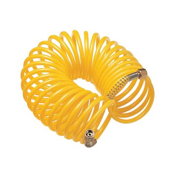 Recoil Air Hose 6mm ID x 7.6m With 1/4 BSP Swivel Ends