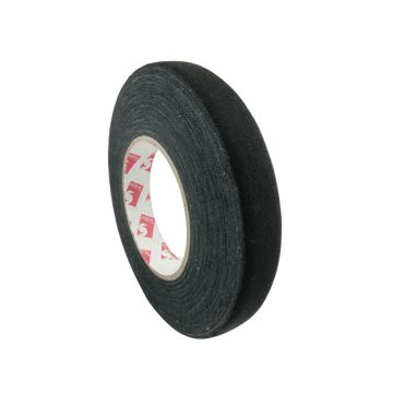 Self Adhesive Black Cotton Cloth Tape 19mm x 50m