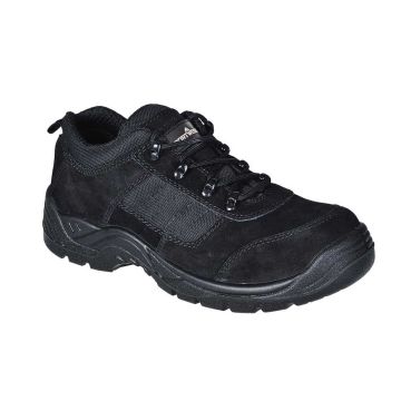 Black Safety Shoe - Trekker Style