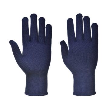 Navy Thermal Liner Gloves (X-Large)