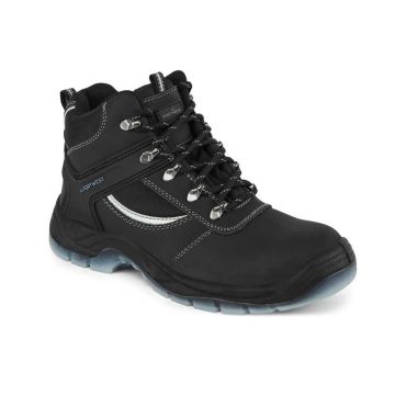 Black Hiker Style Safety Boot