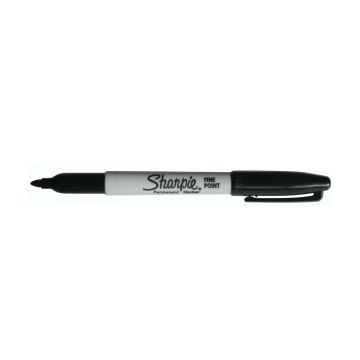 Sharpie Permanent Marker Pens (1.0mm) Fine Tip