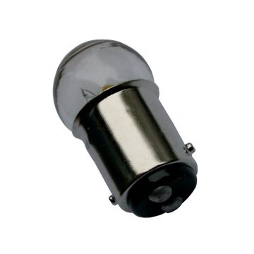 24V 5W Heavy Duty Side/Tail Bulb (247) BA15d SBC 18mm