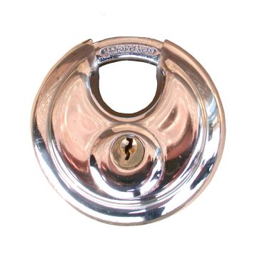 70mm Stainless Steel Disc Padlock