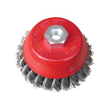 Twist Knot Steel Cup Wheels