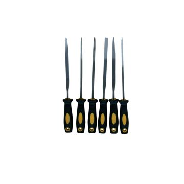 6 Piece Warding File Set 100mm