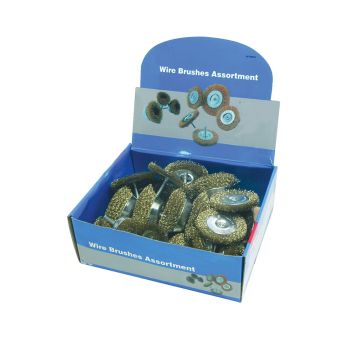 24 Piece Wire Brush Assortment
