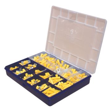 Assorted Yellow Pre-Insulated Terminal Kitbox