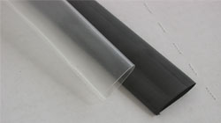 Heatshrink Tubing in Black Flame Retardant/ Fire Resistant & Clear Polyolefin- Non Adhesive Lined Heat Shrink Tube for use with Hot Air Gun